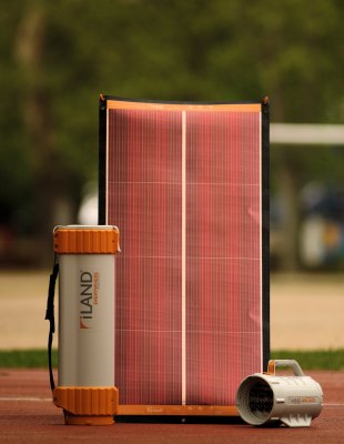 Гибкая солнечная батарея для кемпинга